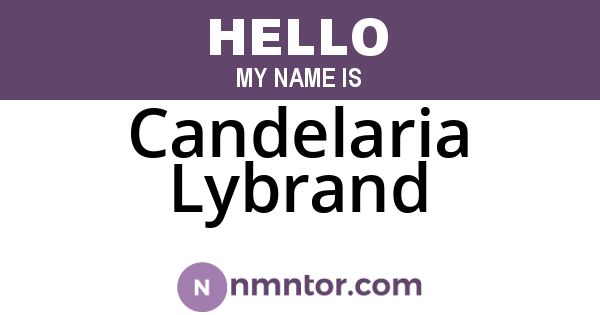 Candelaria Lybrand
