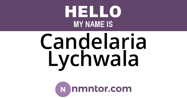 Candelaria Lychwala