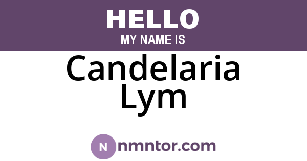 Candelaria Lym