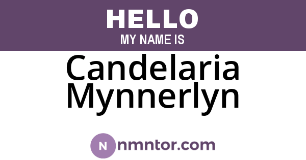 Candelaria Mynnerlyn