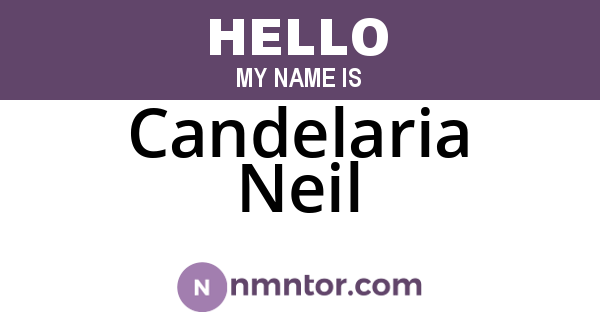 Candelaria Neil