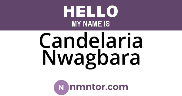 Candelaria Nwagbara