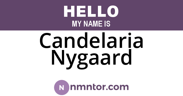 Candelaria Nygaard