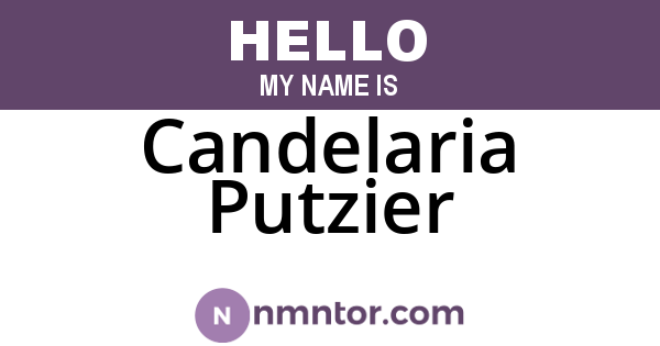Candelaria Putzier