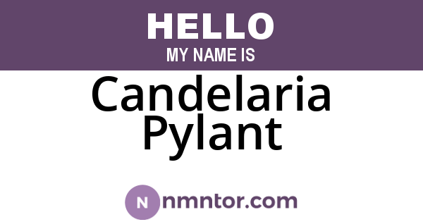 Candelaria Pylant