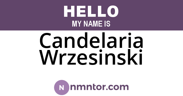 Candelaria Wrzesinski