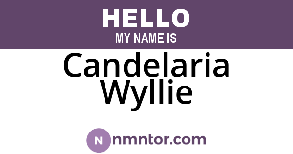 Candelaria Wyllie