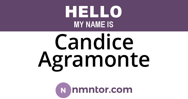 Candice Agramonte