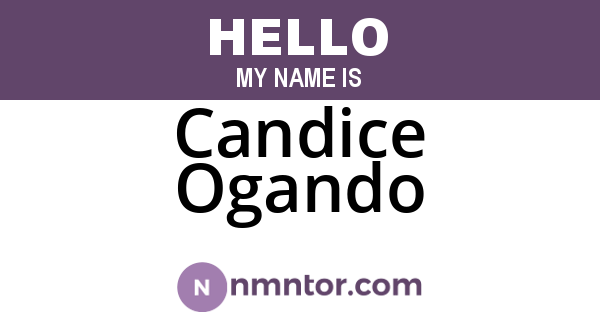 Candice Ogando