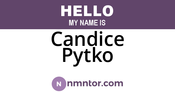 Candice Pytko