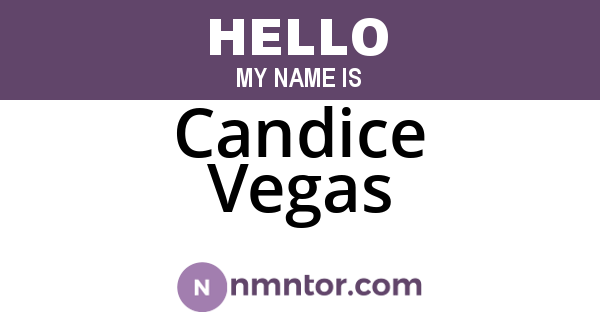 Candice Vegas
