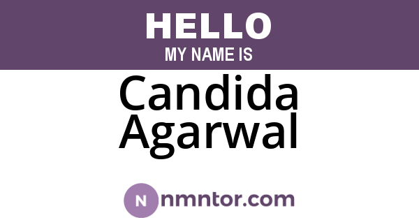Candida Agarwal