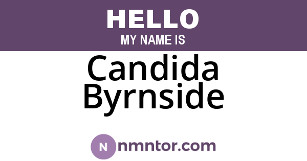 Candida Byrnside