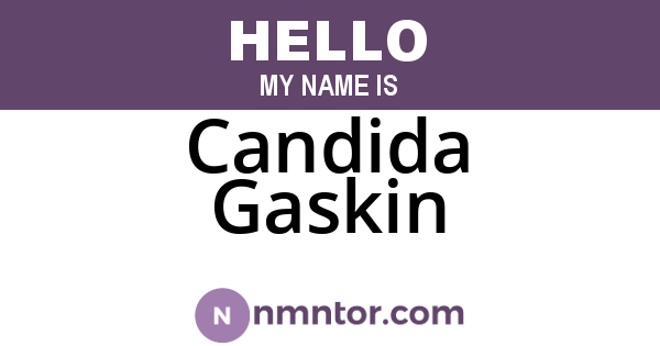 Candida Gaskin