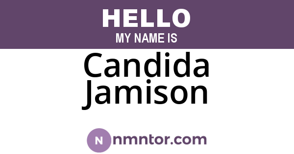 Candida Jamison