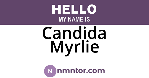Candida Myrlie