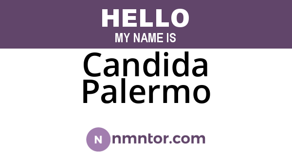 Candida Palermo