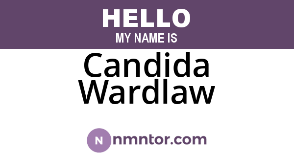 Candida Wardlaw