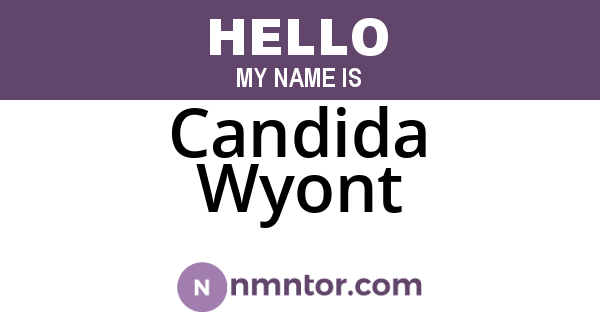 Candida Wyont