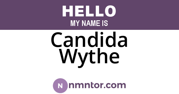 Candida Wythe