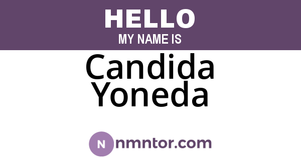 Candida Yoneda