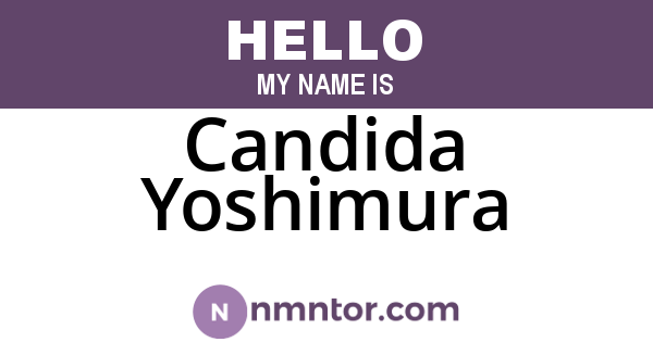 Candida Yoshimura