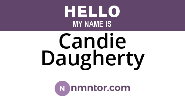Candie Daugherty