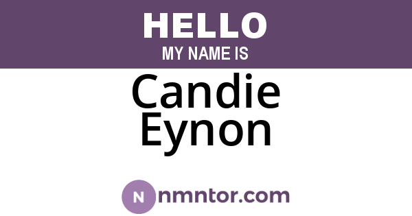 Candie Eynon