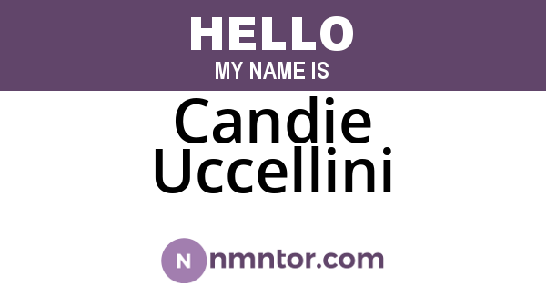 Candie Uccellini