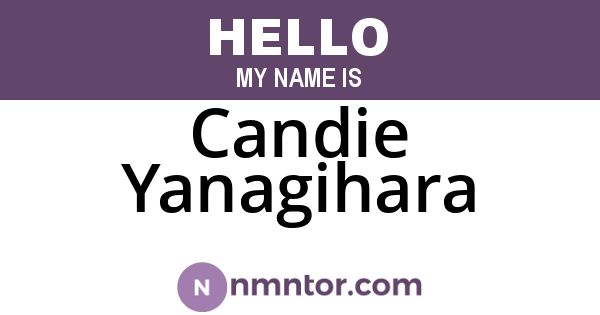 Candie Yanagihara