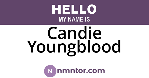 Candie Youngblood