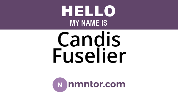 Candis Fuselier