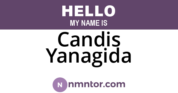 Candis Yanagida