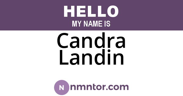 Candra Landin