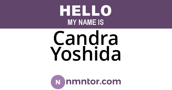 Candra Yoshida