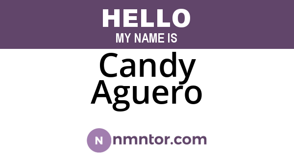 Candy Aguero