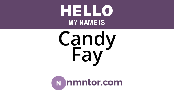 Candy Fay