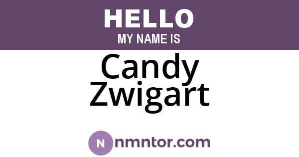 Candy Zwigart