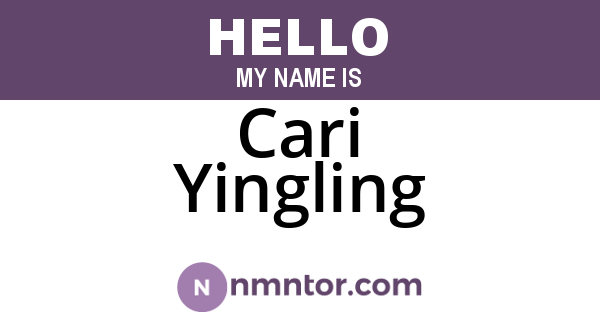 Cari Yingling