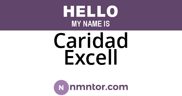 Caridad Excell