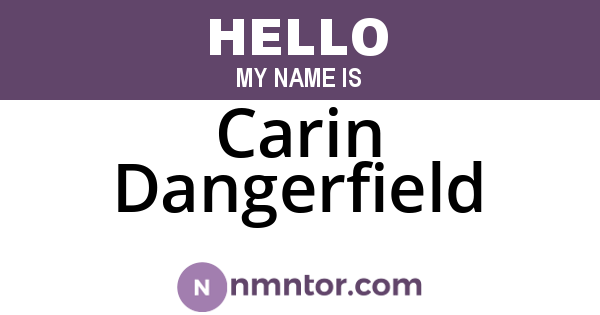 Carin Dangerfield