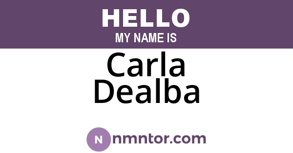 Carla Dealba