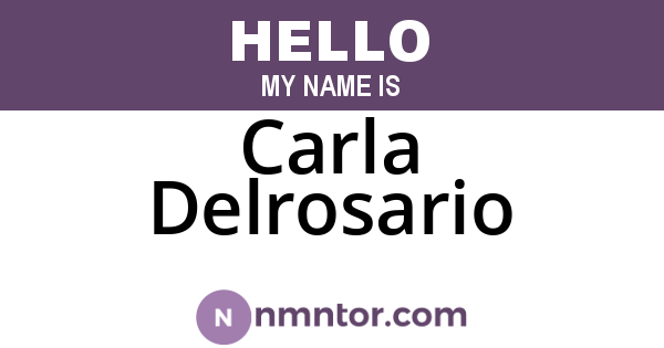Carla Delrosario