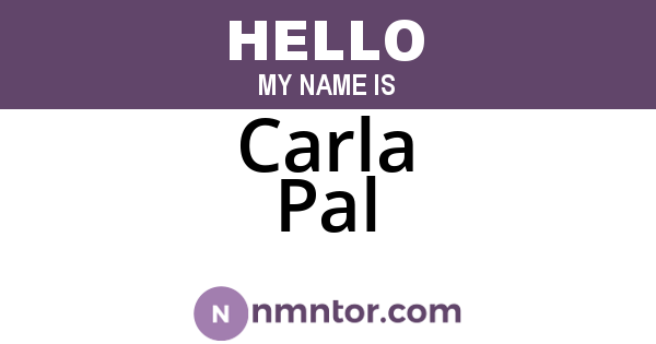 Carla Pal