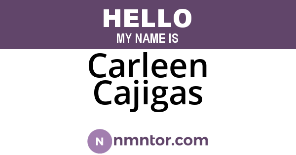 Carleen Cajigas