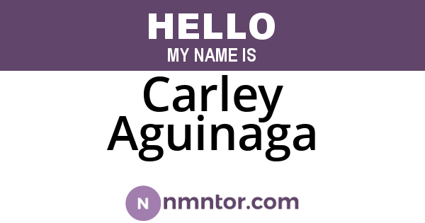 Carley Aguinaga