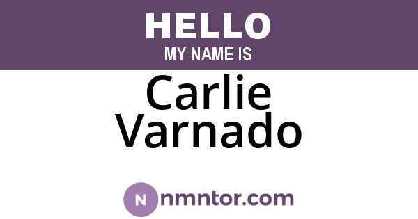 Carlie Varnado