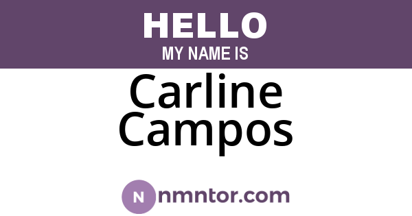 Carline Campos
