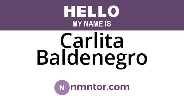 Carlita Baldenegro