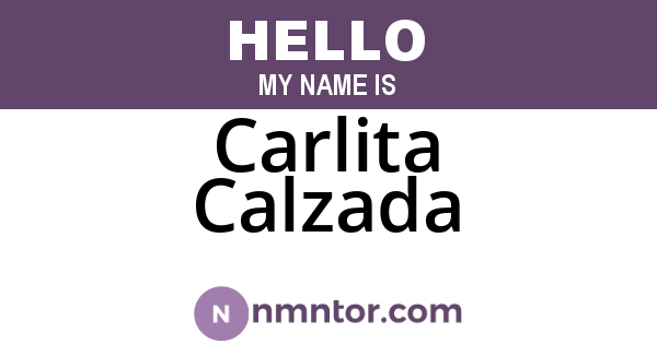 Carlita Calzada